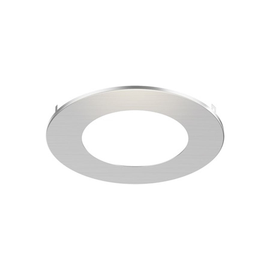 Maxim Lighting Trim Ring for Slim 5" Flush Mount, Satin Nickel - TRM67704SN