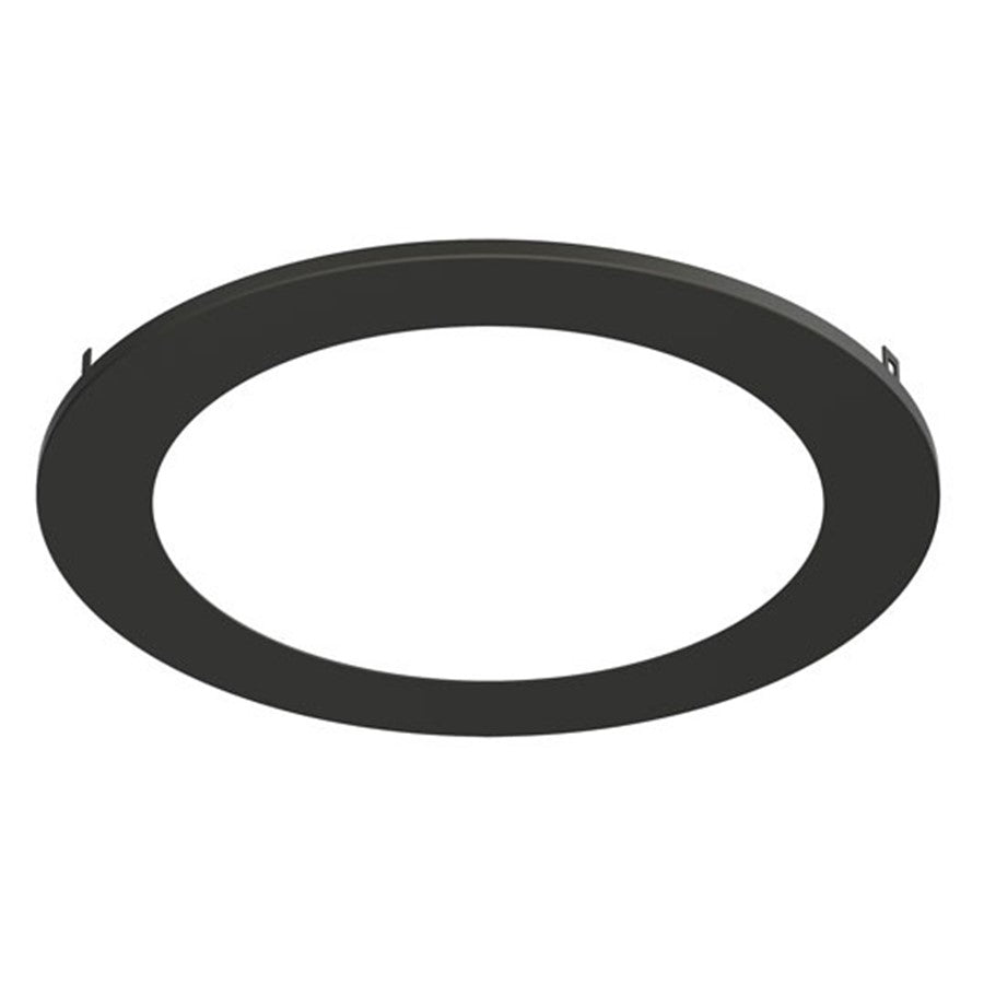 Maxim Lighting Trim Ring for Slim 7" Flush Mount, Black - TRM67706BK