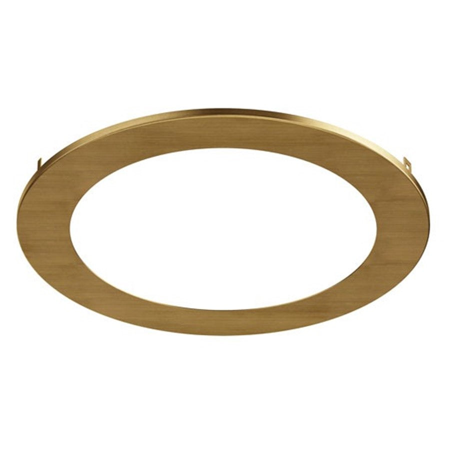Maxim Lighting Trim Ring for Slim 7" Flush Mount, Aged Brass - TRM67706NAB