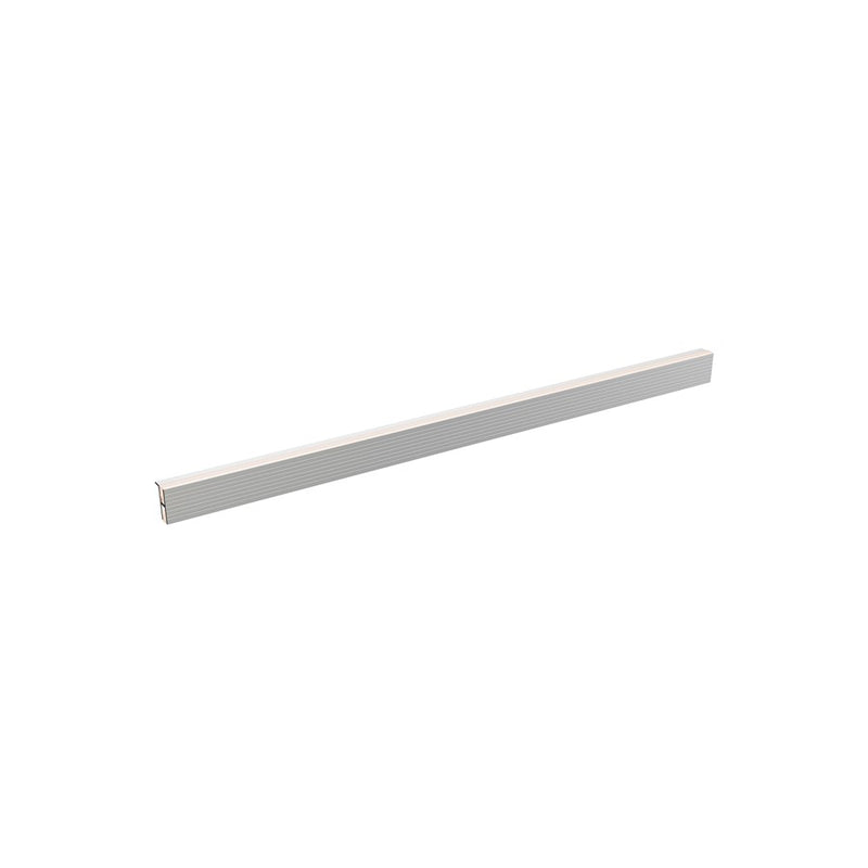 Maxim CounterMax 2LT 24" Back Edge LED 3000K, Aluminum/Silicon