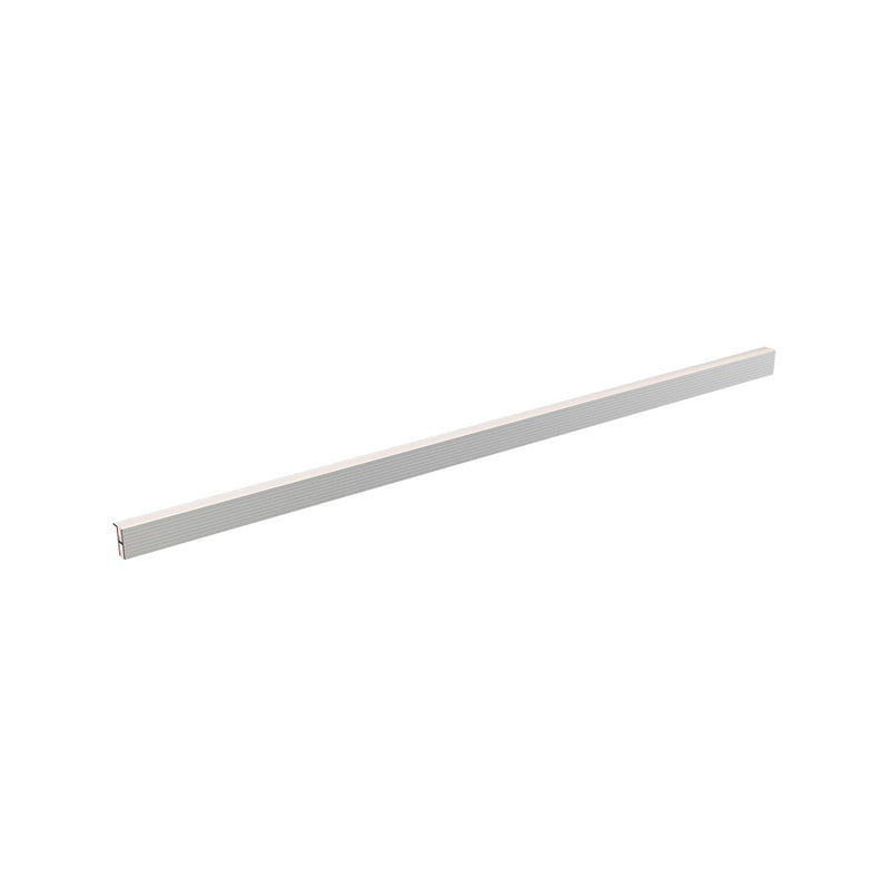 Maxim CounterMax 2LT 36" Back Edge LED 3000K, Aluminum/Silicon