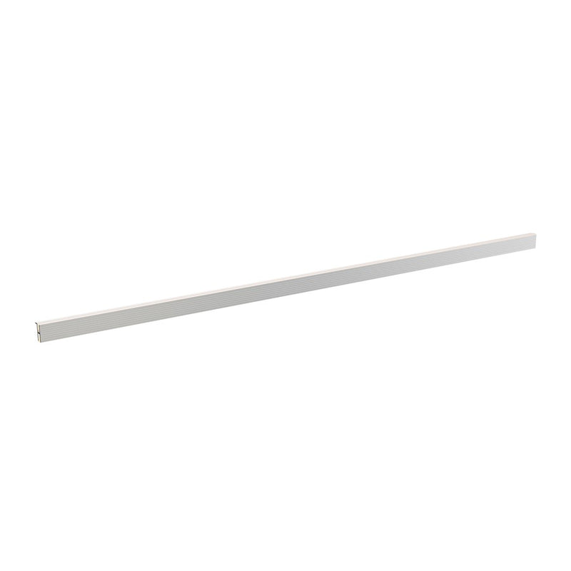 Maxim CounterMax 2LT 48" Back Edge LED 3000K, Aluminum/Silicon