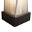 Nova California Torque 3 Light Floor Lamp, Ebony/Silver