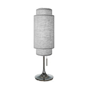 Nova of California Lollipop 1Lt Table Lamp, Black Nickel/Gray - 1011802BN
