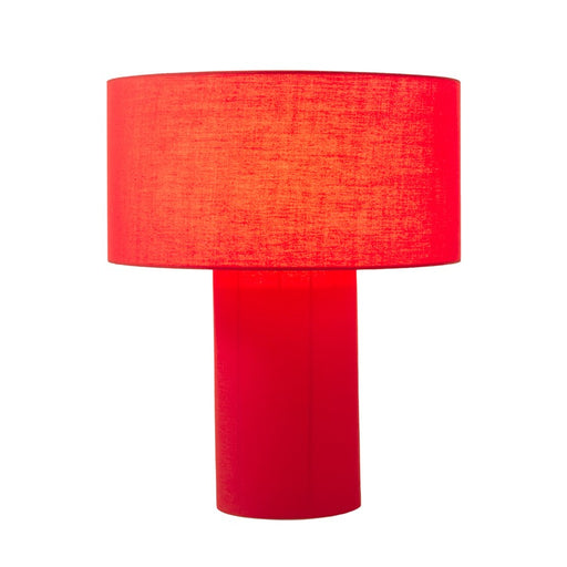 Nova of California Moonlight 1 Light Table Lamp, Red/Red - 1018594