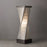 Nova California Torque 24" Table Lamp, Espresso Wood/Nickel/Silver - 10272020