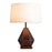Nova California Mica 22" Table Lamp, Gunmetal/Charcoal Gray