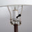 Nova California Mica 22" Table Lamp, Gunmetal/Charcoal Gray