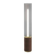 Nova of California Tambo 1Lt 29" Table Lamp, Brass/Walnut - 1110800WB