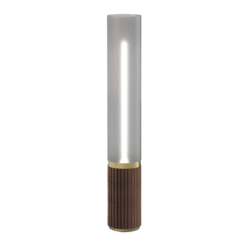 Nova of California Tambo 1Lt 29" Table Lamp, Brass/Walnut - 1110800WB