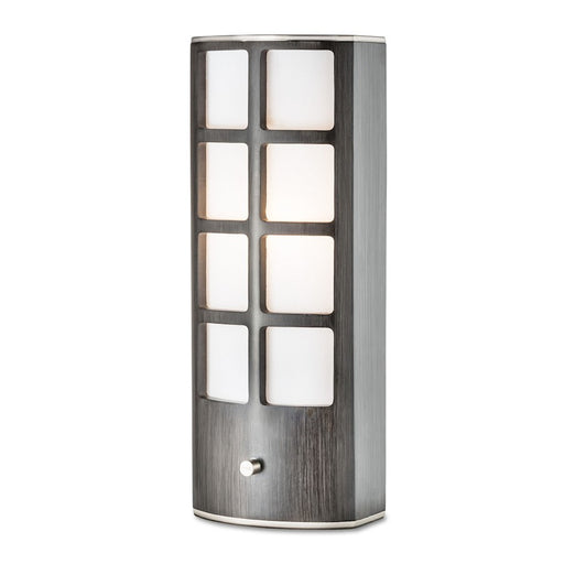 Nova California Ventana 20" Accent Table Lamp, Charcoal Grey/Amber