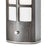 Nova California Ventana 20" Accent Table Lamp, Charcoal Grey/Amber