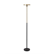 Nova of California Redondo 1Lt Torchiere, Black, Brass/Black/Brass - 1517740MB