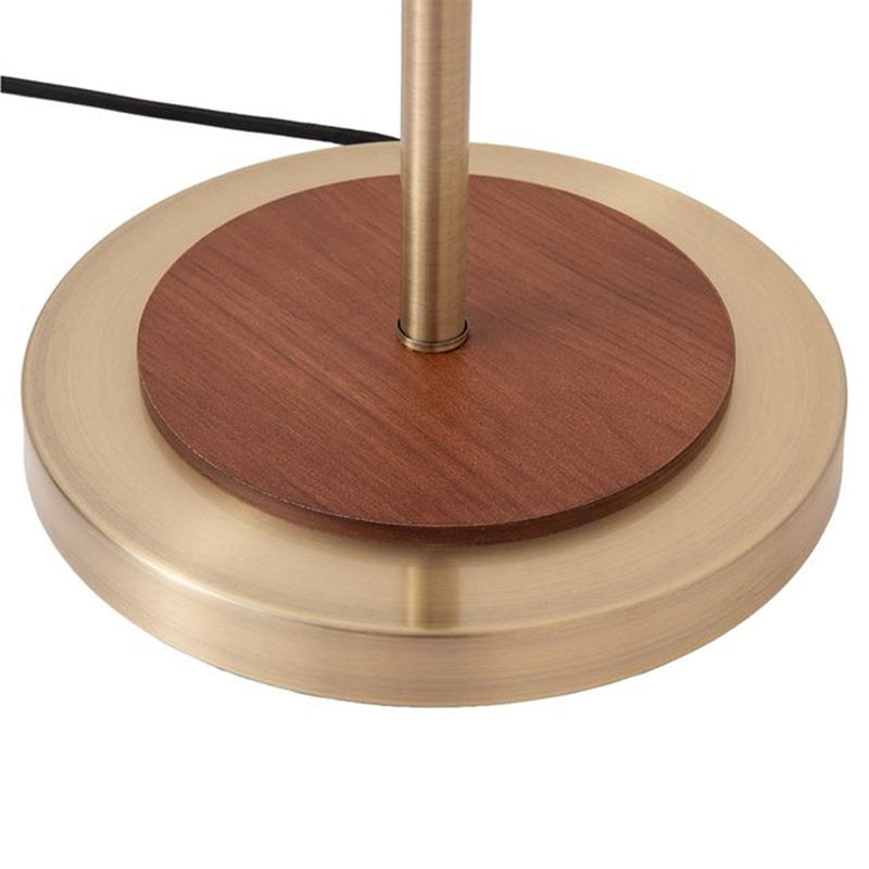 Nova California Encinitas 67in 3-Light Tree Floor Lamp | Mid-Century Weathered Brass Steel | Living Room & Office | 22 x 22 x 67 in | Model 1613807WB