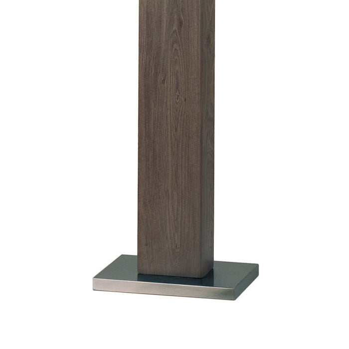 Nova California Half Moon Floor Lamp, Gray/Gold/Off White