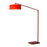 Nova California Stretch 1 Light Arc Floor Lamp, Red/Red - 2110925