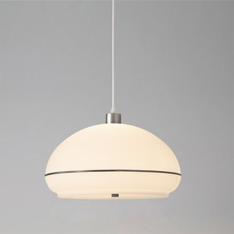 Nova California Morelli 15in 1-Light Pendant | Modern Satin Nickel and Black Nickel Lucite | Kitchen Island & Dining Room | Model 2115846BKN