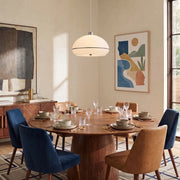 Nova California Morelli 15in 1-Light Pendant | Modern Satin Nickel and Black Nickel Lucite | Kitchen Island & Dining Room | Model 2115846BKN