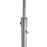 Nova California Marilyn 1Lt 94" Arc Floor Lamp, Chrome/Mylar/Crystal