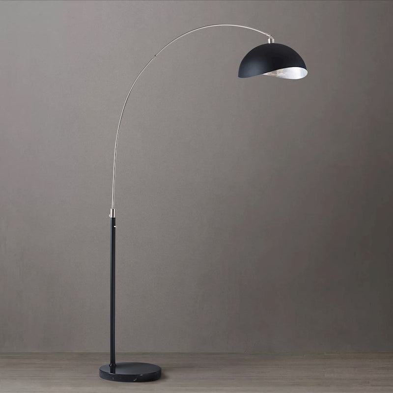 Nova California Orson 3Lt 84" Arc Floor Lamp, Black/Nickel - 2311062