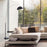 Nova California Orson 3Lt 84" Arc Floor Lamp, Black/Nickel