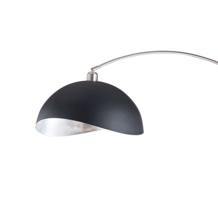 Nova California Orson 3Lt 84" Arc Floor Lamp, Black/Nickel