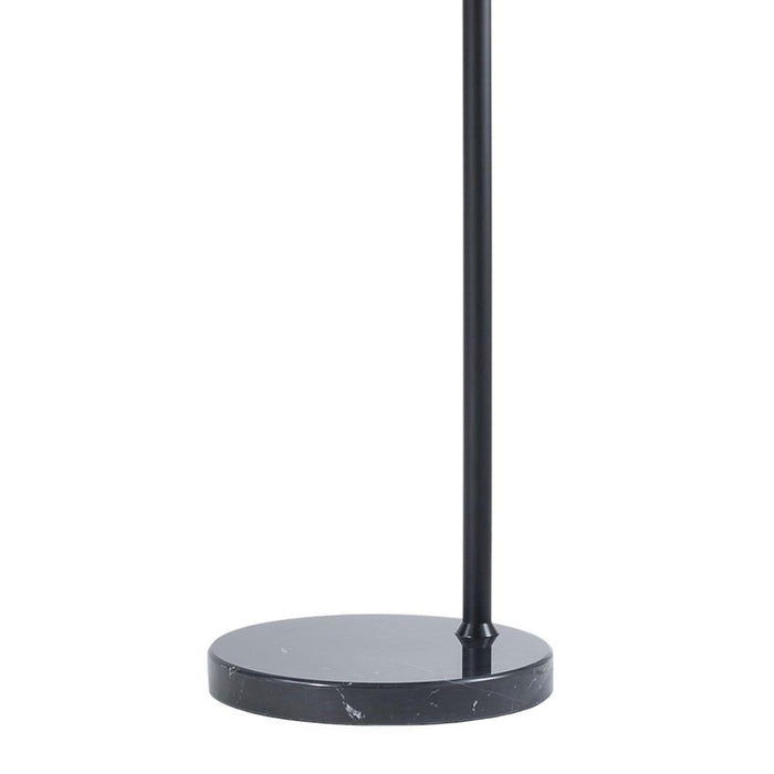 Nova California Orson 3Lt 84" Arc Floor Lamp, Black/Nickel