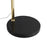 Nova California Marilyn 3Lt 90" Arc Floor Lamp, Brass/Mylar/Crystal