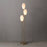 Nova California Willows 3 Light Floor Lamp, WEATHEED BRASS/STEEL