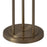 Nova California Willows 3 Light Floor Lamp, WEATHEED BRASS/STEEL