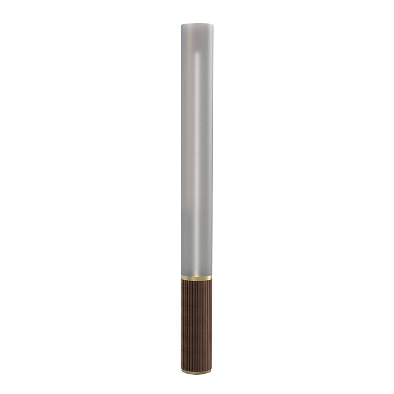 Nova of California Tambo 1Lt 60" Table Lamp, Brass/Walnut - 2710799WB