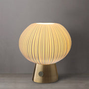 Nova of California Bone Porcelain 1Lt Table Lamp, Brass/Natural - 2710801WB