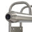 Nova California Bradley Bar Wall Light, Nickel