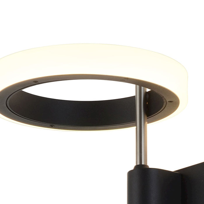 Nova California Aerial Hardwired 9" LED Wall Sconce, Nickel
