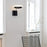 Nova California Aerial Hardwired 9" LED Wall Sconce, Nickel