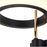 Nova California Aerial Hardwired 9" LED Wall Sconce, Brass