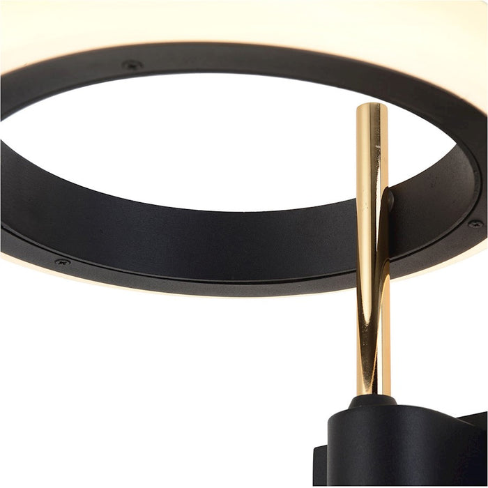 Nova California Aerial Hardwired 9" LED Wall Sconce, Brass