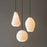 Nova of California Bone Porcelain 1Lt Pendant, Brass/Natural - 347228WB