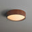 Nova of California Tambo 1Lt 14" Flush Mount, Brass/Walnut - 3610833W