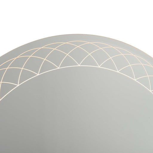 Nova California Interlace Backlit 28" LED Mirror, Chrome