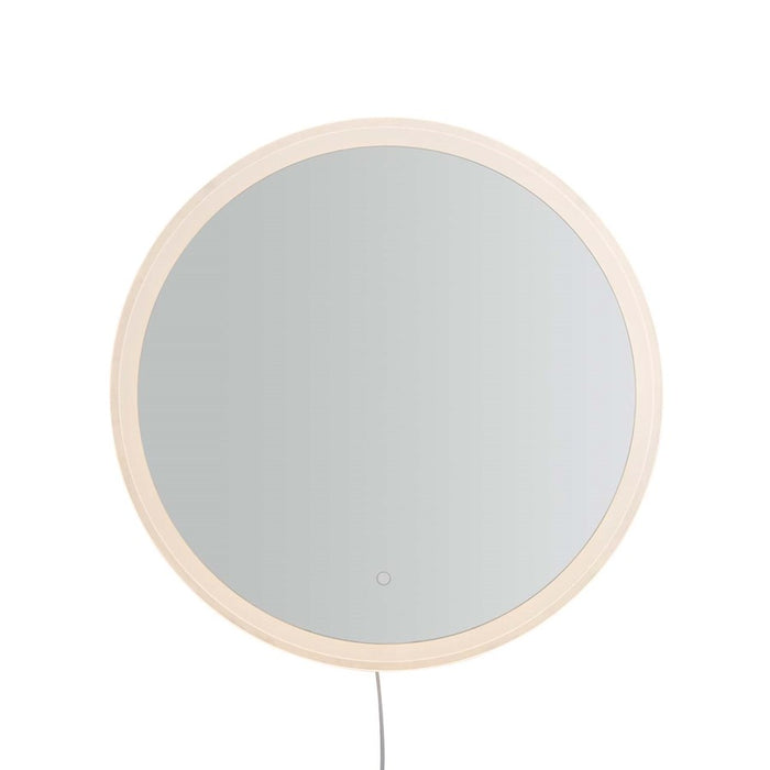 Nova California Super Star Round LED 30" Mirror, Chrome - 4111728