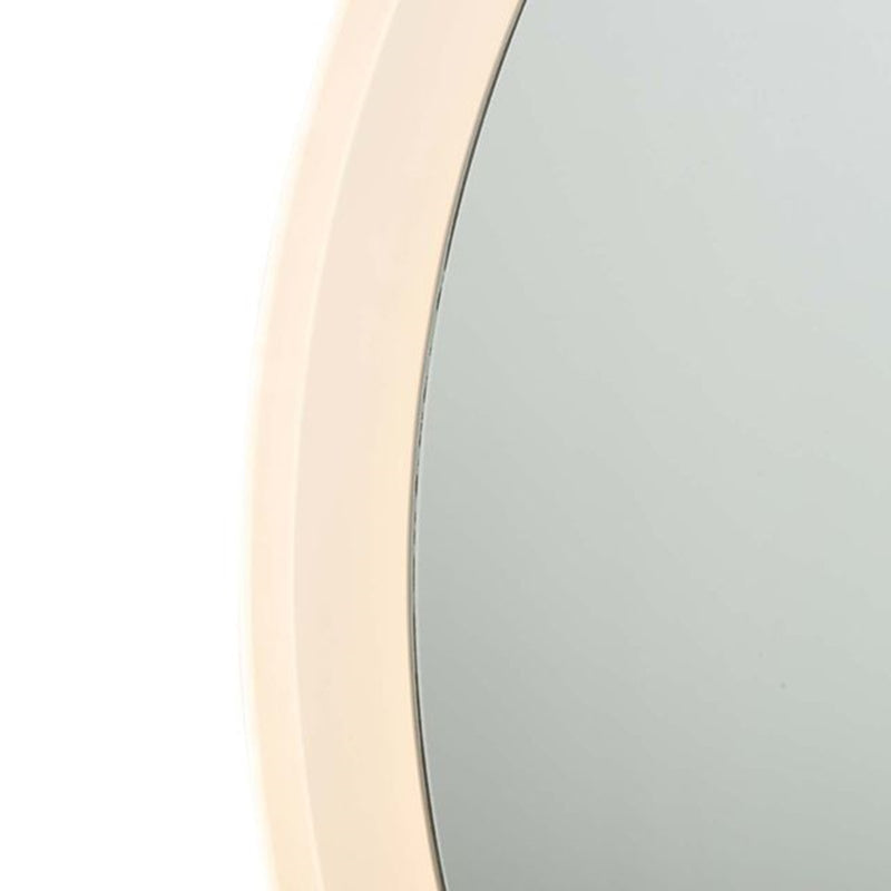 Nova California Super Star 30in Round LED Mirror | Chrome Glass Frame | Entryway & Bathroom Vanity | 30 x 30 x 30 in | Model 4111728