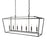 Norwell Lighting 7 Light Linear Cage Pendant