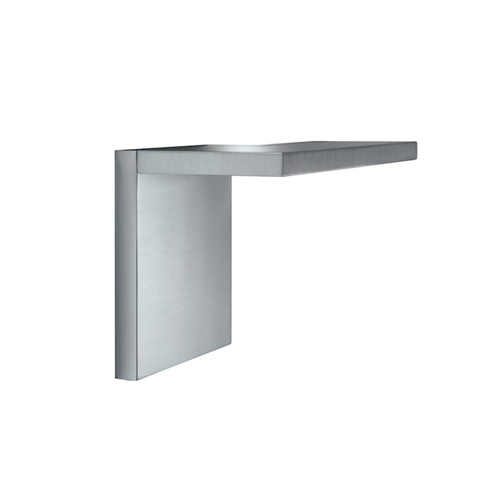 Norwell Lighting Edge 1 Light Sconce, Brushed Aluminum