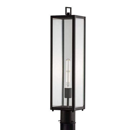 Norwell Lighting Capture Outdoor 1 Light Post, Matte Black