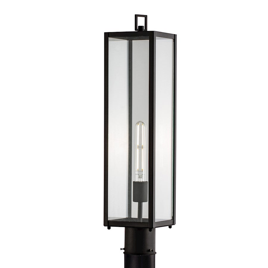Norwell Lighting Capture Outdoor 1 Light Post, Matte Black