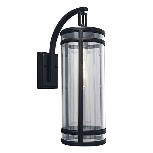 Norwell Lighting New Yorker 1 Light Outdoor Sconce, Black