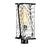 Norwell Lighting Waterfall 1 Light Post, Matte Black