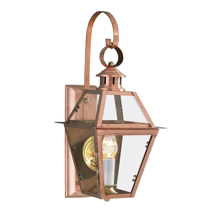 Norwell Lighting Old Colony Copper 1 Light Sconce, Copper