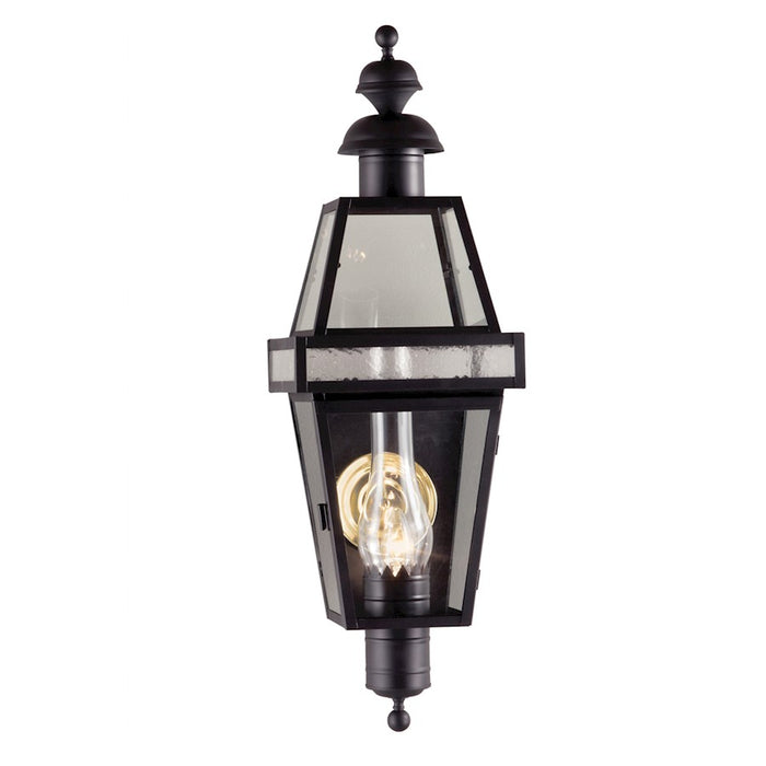 Norwell Lighting Beacon 1 Light Sconce, Black